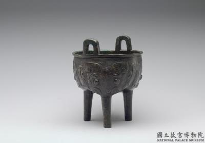 图片[2]-Ding cauldron with inscription “Ya”, Shang dynasty, c.16th-11th century BCE-China Archive